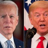 Biden leads national poll, but trails Trump in key battleground states