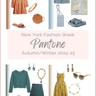 Need a Fresh Accent Idea? Pantone New York Fashion Week 2024/25 colors - The Vivienne Files