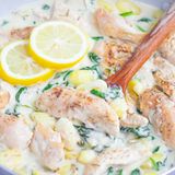 One Pan Lemon Parm Chicken Gnocchi