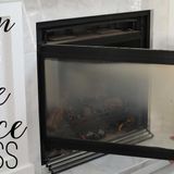 How to Open and Clean Gas Fireplace Glass - Her Tool Belt