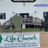 Police chase ends with naked man running into church then overdosing