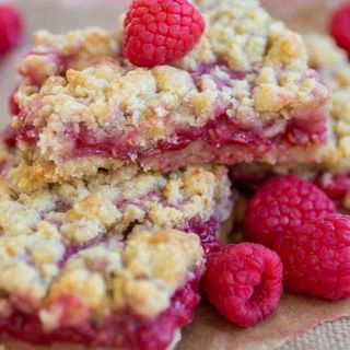 Raspberry Lemon Crumble Bars