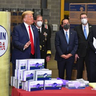 Donald Trump Refuses To Wear Mask At Mask Supplier, Suggests Testing Is 'Overrated'