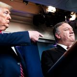 Trump encourages Pompeo to run for Senate but secretary of state rebuffs him