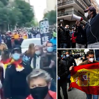 Social unrest could explode in Spain, cops fear as corona protests break out