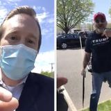 Coronavirus: Local Long Island Reporter Harassed By Anti-Lockdown Protesters