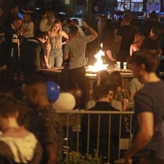 Crowd at Short North bar prompts warning from DeWine about 'irresponsible' social distancing