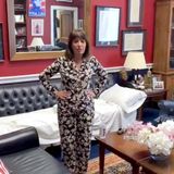 Rep. Jackie Speier dons pajamas to protest lawmakers sleeping in offices