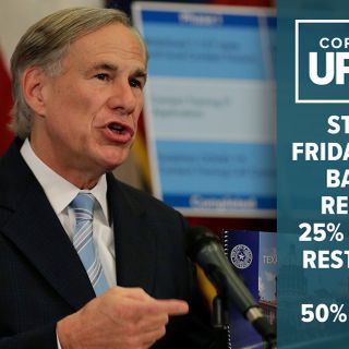 Gov. Abbott: Starting Friday, Texas bars can open at 25% capacity, restaurants up to 50%