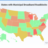 Cheap and Fast Municipal ISPs Are Blocked in Almost Half of the US