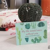 My Life Would Succ Without You Galentine's Day Succulent Gift - Julie Measures