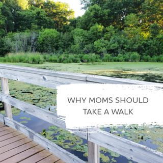 Why Moms Should Take a Walk ⋆ Exploring Domesticity