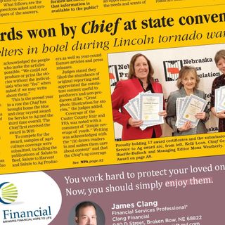 Chief brings home 18 awards from state press convention