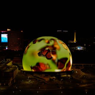 Sphere Las Vegas celebrates Earth Day with Exosphere mini-show