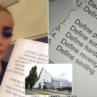 Mother blasts school over 'hardcore pornography' homework question