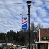 Russian flag in downtown Princeton causes controversy