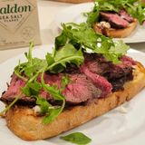 My Perfect (Open-Faced) Steak Sandwich