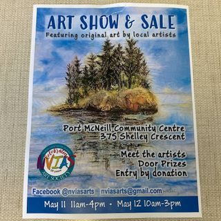 North Island art show being held Mother’s Day weekend in Port McNeill