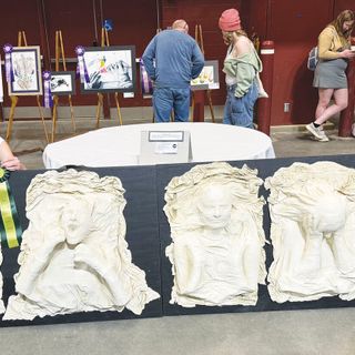 RHS rising: Student art gets top honors in state