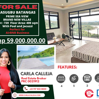 Seaview Modern CLIFFSIDE VILLA in Nasugbu Batangas for Sale