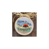 Home is by the Campfire - New Cross Stitch Design Available - The Camp Site - Your Camping Resource