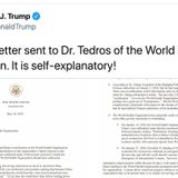 Fact-Checking And Assessing Trump's Letter Of Rebuke To WHO