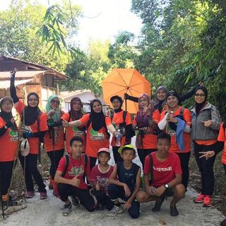 Kiulu Riverside Fun Trail, Kiulu dan Sosopodon Hill, kampung Kinasaraban Ranau.