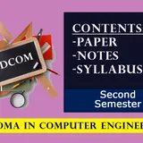 Second Semester - Diploma in Computer Engineering