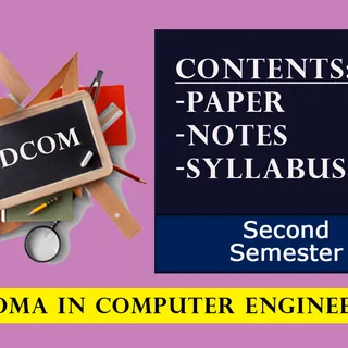 Second Semester - Diploma in Computer Engineering