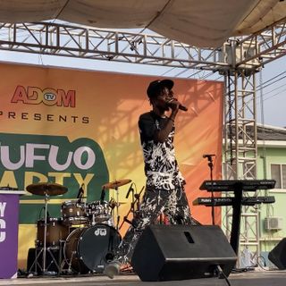 Stunning Performance by Yaw Gee at Adom TV's Fufuo Festival 2024