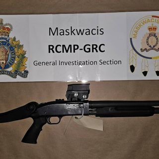 Maskawcis RCMP seize gun following an assault investigation