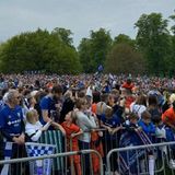 Picture special: Watch as Town fans celebrate promotion by turning the town blue