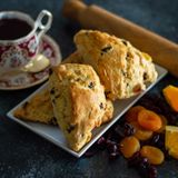 Dried fruits Scones - Agnes's Kitchen