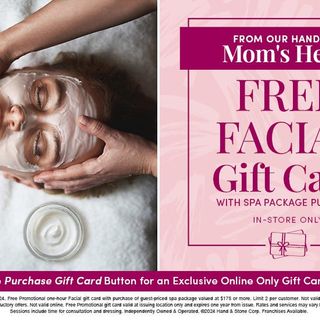 Win a Hand & Stone Massage and Facial Spa Gift Card