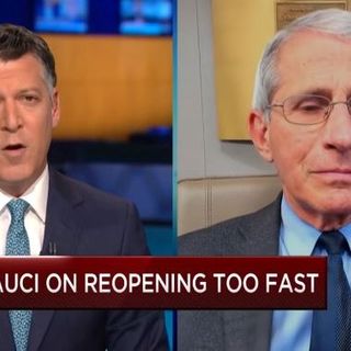 Fauci: Let's face it, not reopening soon enough could cause "irreparable damage"