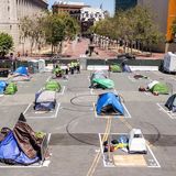 San Francisco socially distances its homeless encampments amid coronavirus pandemic