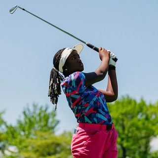 15-year-old amateur playing in her first LPGA event hopes to inspire other Black golfers