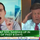 CNBC's Andrew Ross Sorkin explodes on co-host Joe Kernen: '100,000 people died and all you did was try and help your friend the president'