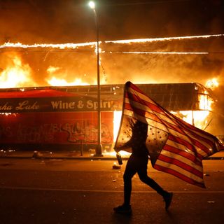 Violent Protests Could be a Gift to Trump