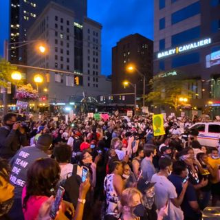 Protest in downtown Columbus broken up after demonstrators breach Ohio Statehouse