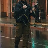 Private security guard disarms man who took rifle from police vehicle at Seattle protest