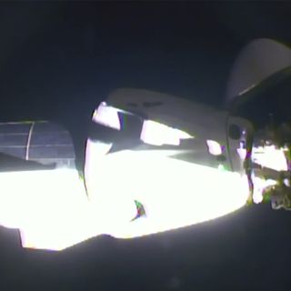 SpaceX's historic encore: Astronauts arrive at space station