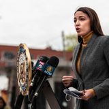 Alexandria Ocasio-Cortez says Bill de Blasio's comments 'defending' NYPD during protests are 'unacceptable'