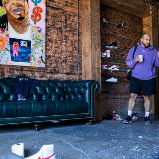 ‘I’m angry and hurt’: Deep Ellum shop cleans up after looters smashed window and grabbed sneakers