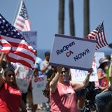 In Huntington Beach, a George Floyd protest was deemed an unlawful assembly. A stay-at-home protest one month ago was not