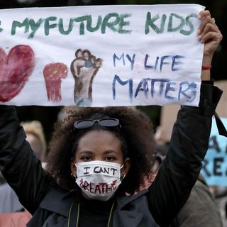 Protesters in Sydney call for change in race relations