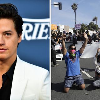 Cole Sprouse Arrested In Santa Monica While Protesting Racial Discrimination