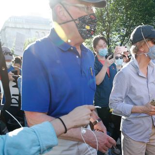 'We need to be anti-racist' | Sen. Elizabeth Warren joined George Floyd protests in DC