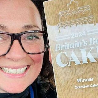 Delighted baker picks up Best Cake in Britain award