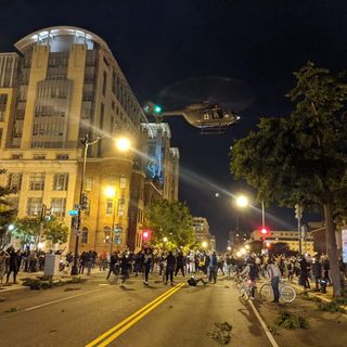 D.C. National Guard Opens Investigation Into Low-Flying Medical Helicopter During Protests